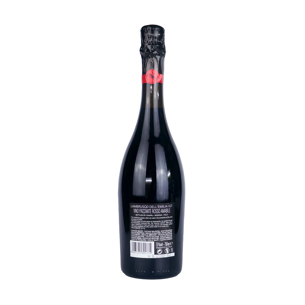 Cascina Santa Maria LAMBRUSCO dell'Emilia  IGT 7.5% alcohol ROSSO (750mL)